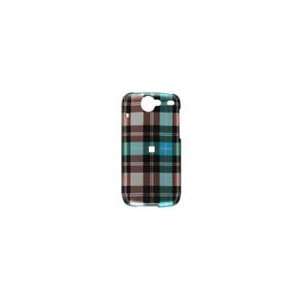  FOR HTC : GOOGLE : NEXUS ONE CRYSTAL CASE BLUE CHECK 