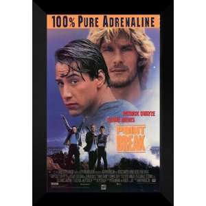  Point Break 27x40 FRAMED Movie Poster   Style A   1991 