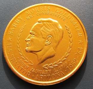 1964 GOLDWATER FOR PRESIDENT GOLDWATER FREEDOM DOLLAR TOKEN  