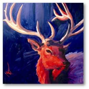   by Michelle Carnes Ready to Hang Gallery Wrap Elk Deer