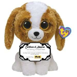   Beanie Baby Boo Cookie the Dog with Adoption Certificate: Toys & Games