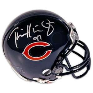  Tommie Harris Chicago Bears Autographed Mini Helmet 