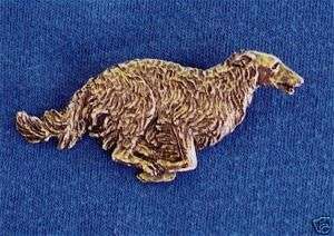 Borzoi Russian Wolfhound Pin RUNNING #17E Dog Jewelry  