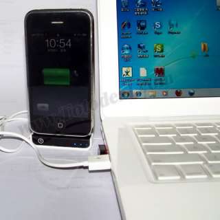 New 1100mAh Portable Battery Charger for iPhone4 3 ipod  