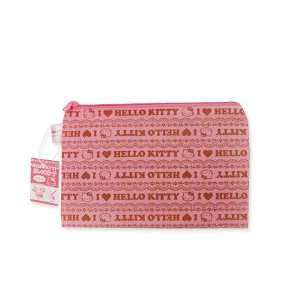    Sanrio Hello Kitty Pink Pouch Cosmetic Bag Makeup Bag Love Beauty