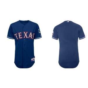 Wholesale Texas Rangers Blank Blue 2011 MLB Authentic Jerseys Sports 