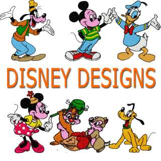 3600 Disney Embroidery Designs on CD Mickey Minnie Donald Bugs Pluto 