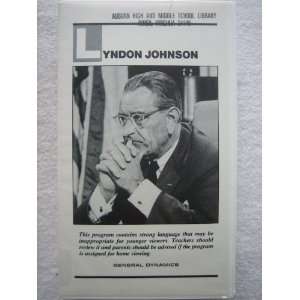 Lyndon Johnson   VHS Videocassette (National Television Premiere 