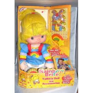  Rainbow Brite Talking Doll with Accessories: Toys & Games