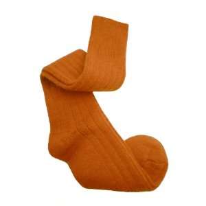    New Alpaca Knee High Socks ribbed Knit womens orange S Baby