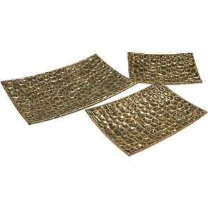  Liana Reptilian Rectangular Trays   Set of 3 Everything 