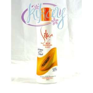  Silka Skin Whitening Papaya Lotion (200ml) Health 