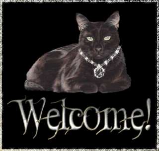 HAUNTED MAGICKAL SPELL CAST WITCH BLACK CAT FAMILIAR  