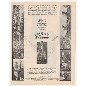  1957 James Stewart as Charles A Lindbergh The Spirit of St 
