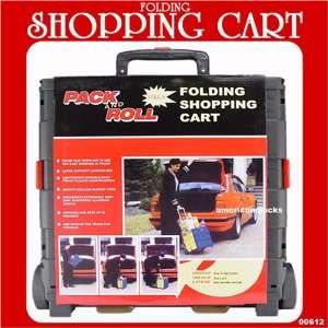   As Seen On TV Pack & Roll Folding Handy Shopping Cart