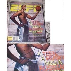 NBA Magic Dwight Howard Signed 2004 ESPN Magazine COA   Autographed 
