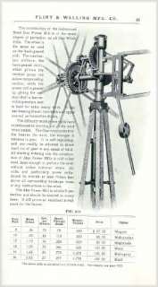 1901 Flint & Walling Windmill Catalog on CD  