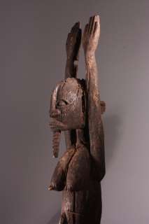 5260 Fine old Dogon ancestor figure with reised arms  