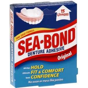   : SEA BOND UPPERS 162 15EA COMBE INCORPORATED: Health & Personal Care