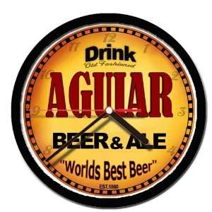  AGUIAR beer and ale wall clock: Everything Else
