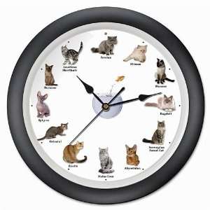  Cat Meow Audio Clock