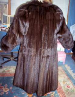   Fur Russian Sable Full Length Coat, Size 12 14, 15 Years Old  