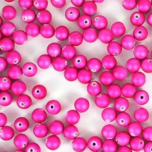  10mm Hot Pink Round Acrylic Beads Arts, Crafts & Sewing