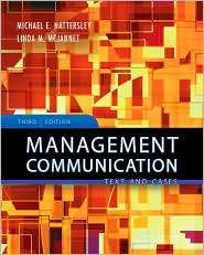 Management Communication Principles and Practice, (0073525057 
