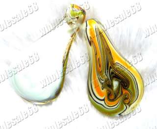 Wholesale lots 60ps Charm Drop Murano glass Pendant HOT  