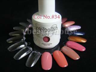  ml Nail Art Soak Off Glitter Color UV Gel Polish UV Lamp #634  