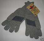 Wigwam Gloves with Leather Patch Gray