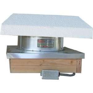 Quiet Cool Roof Fan For Curbed Roof CRB  QC RM ES 2200  QC RM ES 