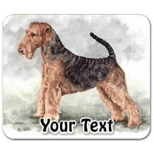  Airedale Terrier Personalized Mouse Pad: Electronics