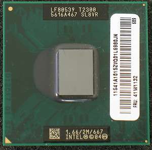 SL8VR Intel Core Duo T2300 1.66/2M/667 CPU  