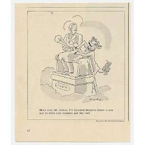   Borden Hemo Elsie Cow Edison Cartoon Print Ad (760): Home & Kitchen