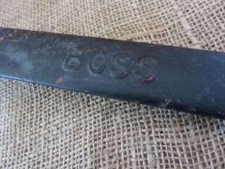   BOSS Coal Shovel > Antique Old Railroad Tool Garden Shabby 6740  