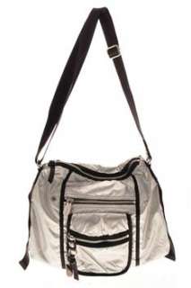 Nine West NEW BHFO Messenger Medium Handbag Silver Bag  
