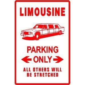  LIMOUSINE PARKING limo luxury airport sign