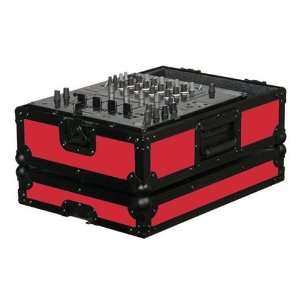  Odyssey FR12MIXBKRED Designer 12In Mixer Case Re Single DJ 