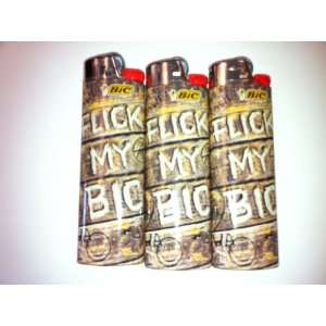 Flick My Bic 3 Count Lighter 