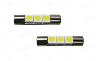   White 3 SMD 29mm 1.15 F30 WHP 6614F LED Vanity Mirror Lights