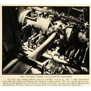  1936 Print Goodyear Tire Rubber Tube Machinery Akron Ohio 