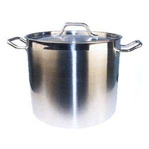 Stainless Steel 40 Qt Master Cook Stock Pot With Cover (5 mm aluminum 
