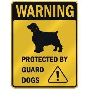  WARNING  WELSH SPRINGER SPANIEL PROTECTED BY GUARD DOGS 
