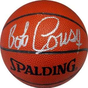  Bob Cousy Autographed Mini Basketball: Sports & Outdoors