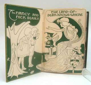 Four vintage 1920s books in the Nancy and Nick Series by Olive Roberts 