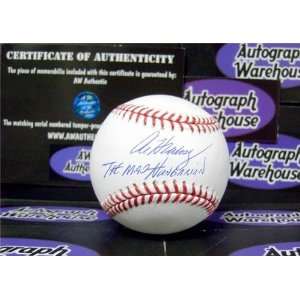 Al Hrabosky Autographed/Hand Signed Baseball inscribed The Mad 
