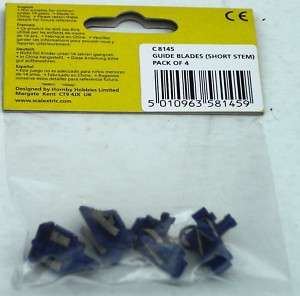 SCALEXTRIC C8145 4  PICK UP GUIDES WITH BRAIDS NEW 1/32  