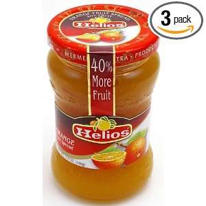 Helios Orange Spread, 12.00 Ounce Glass Jar (Pack of 3)  