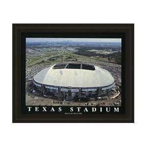Texas Stadium Dallas Cowboys Aerial Framed Print  Sports 